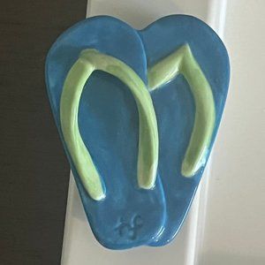 Nora Fleming Flip Flops Mini